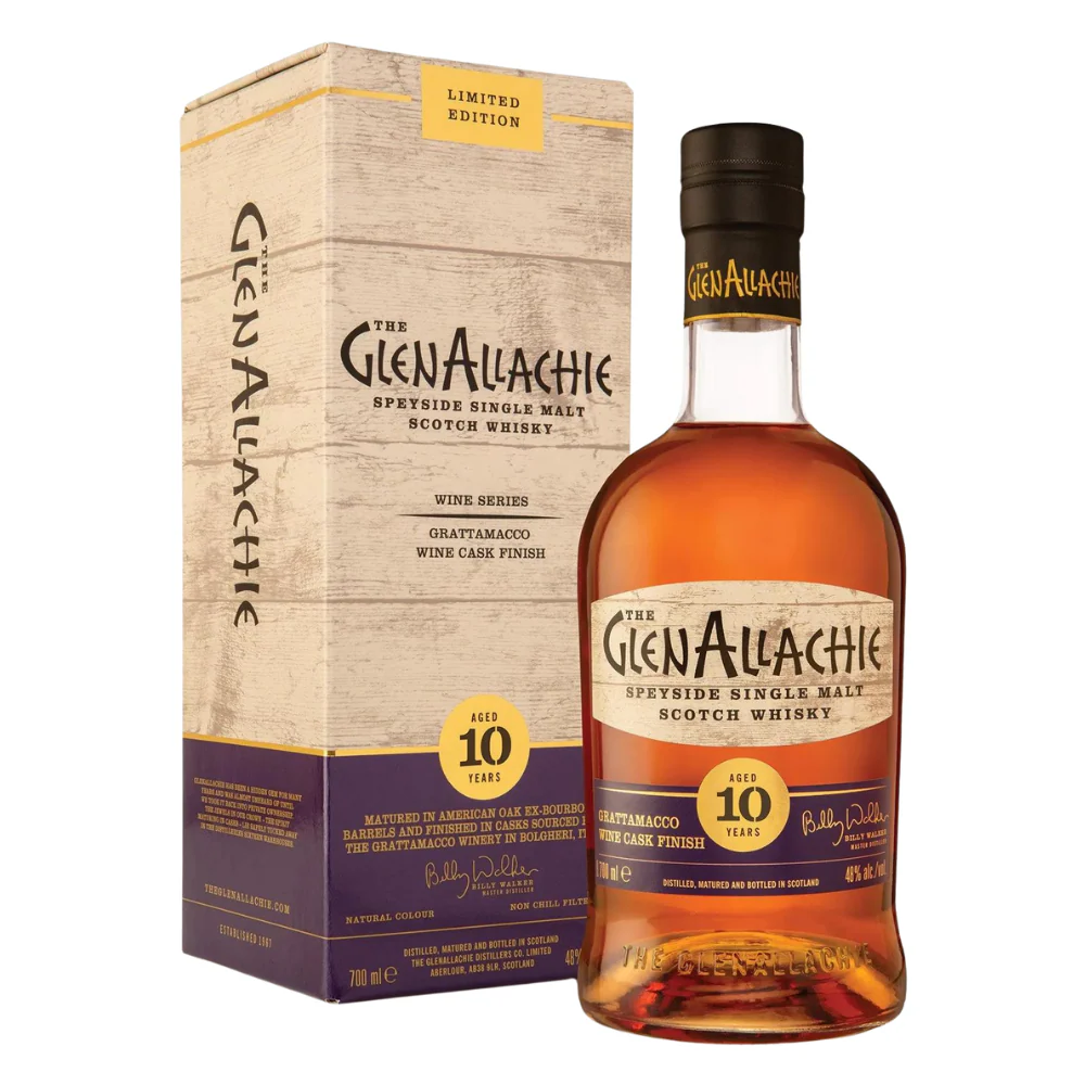 The GlenAllachie 10 Year Old Grattamacco Wine Finish