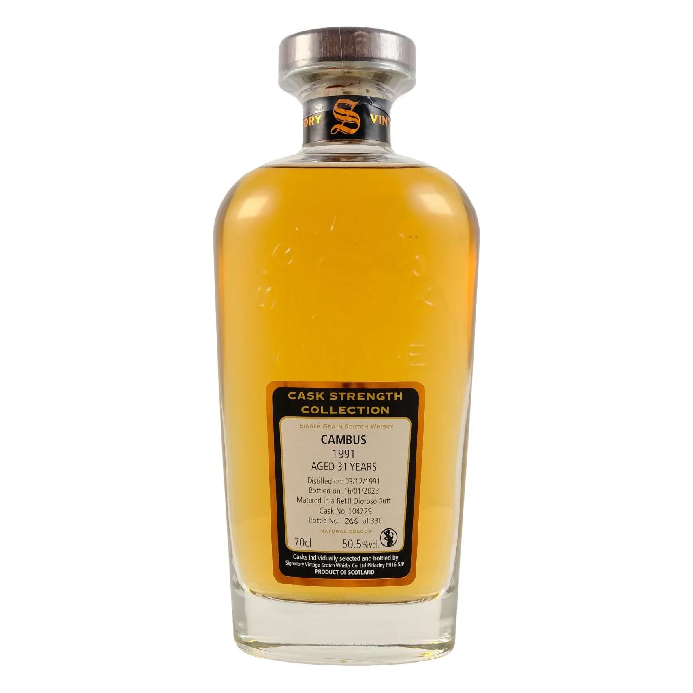 Signatory Vintage Cambus 1991 31 Year Old 50.5%