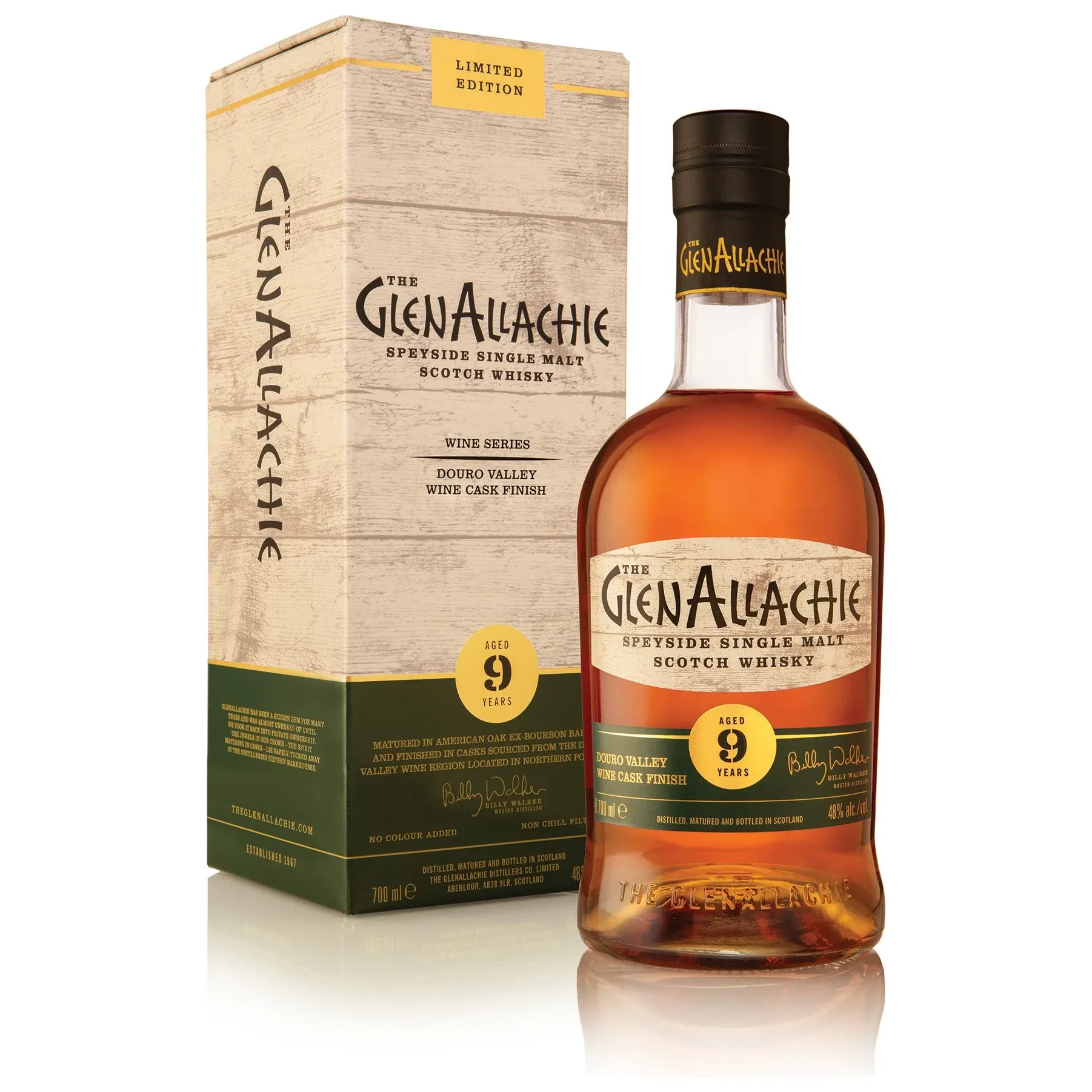 The GlenAllachie 9 Year Old Douro Valley Wine Finish