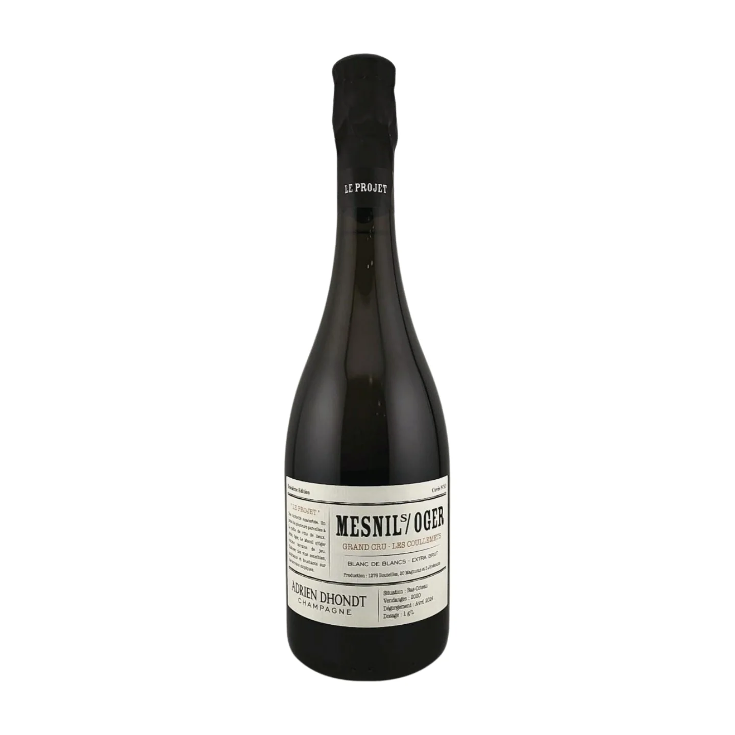 A. Dhondt Mesnil Grand Cru Coullemets 2020