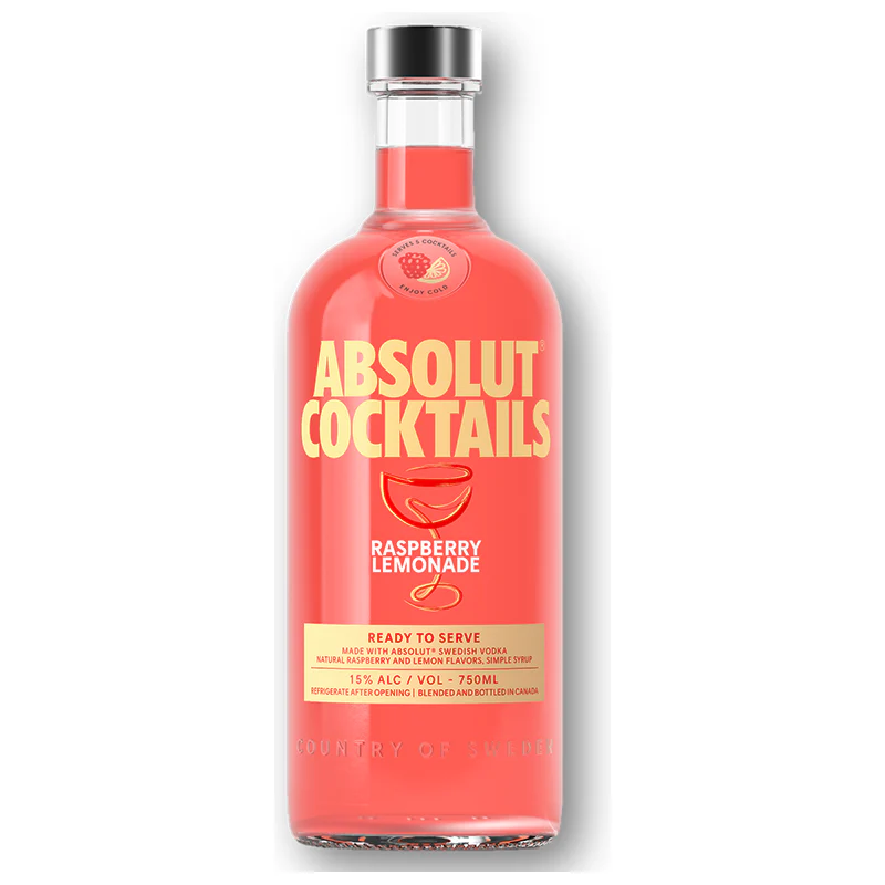 Absolut Cocktails Raspberry Lemonade