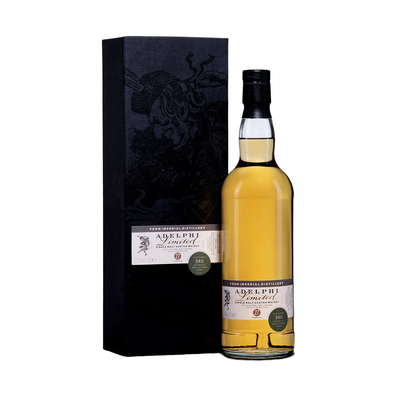 Adelphi Imperial 1996 27 Year Old Cask 3411 52.4% ABV