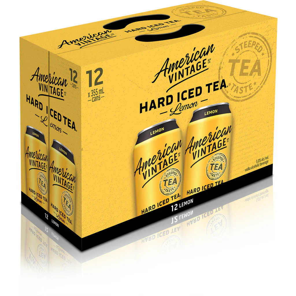 American Vintage Hard Ice Lemon 12 cans