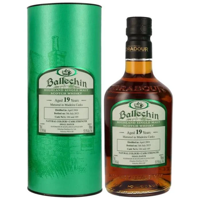 Edradour Ballechin 2004 19 Year Old Madeira Cask 53.5%