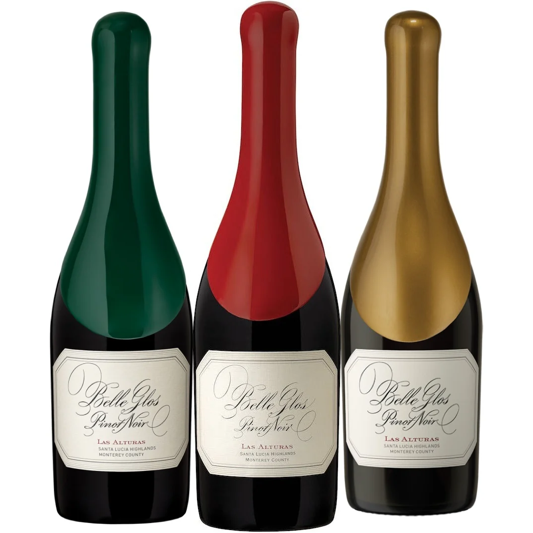 Belle Glos Las Alturas Pinot Noir - Red, Green and Gold Wax 3x750ml