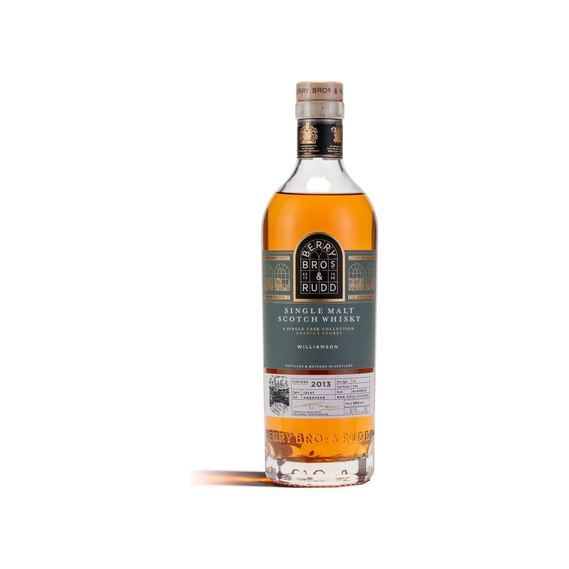 Berry Bros & Rudd Williamson (Laphroaig) 2013 11 Year Old 58.1% ABV