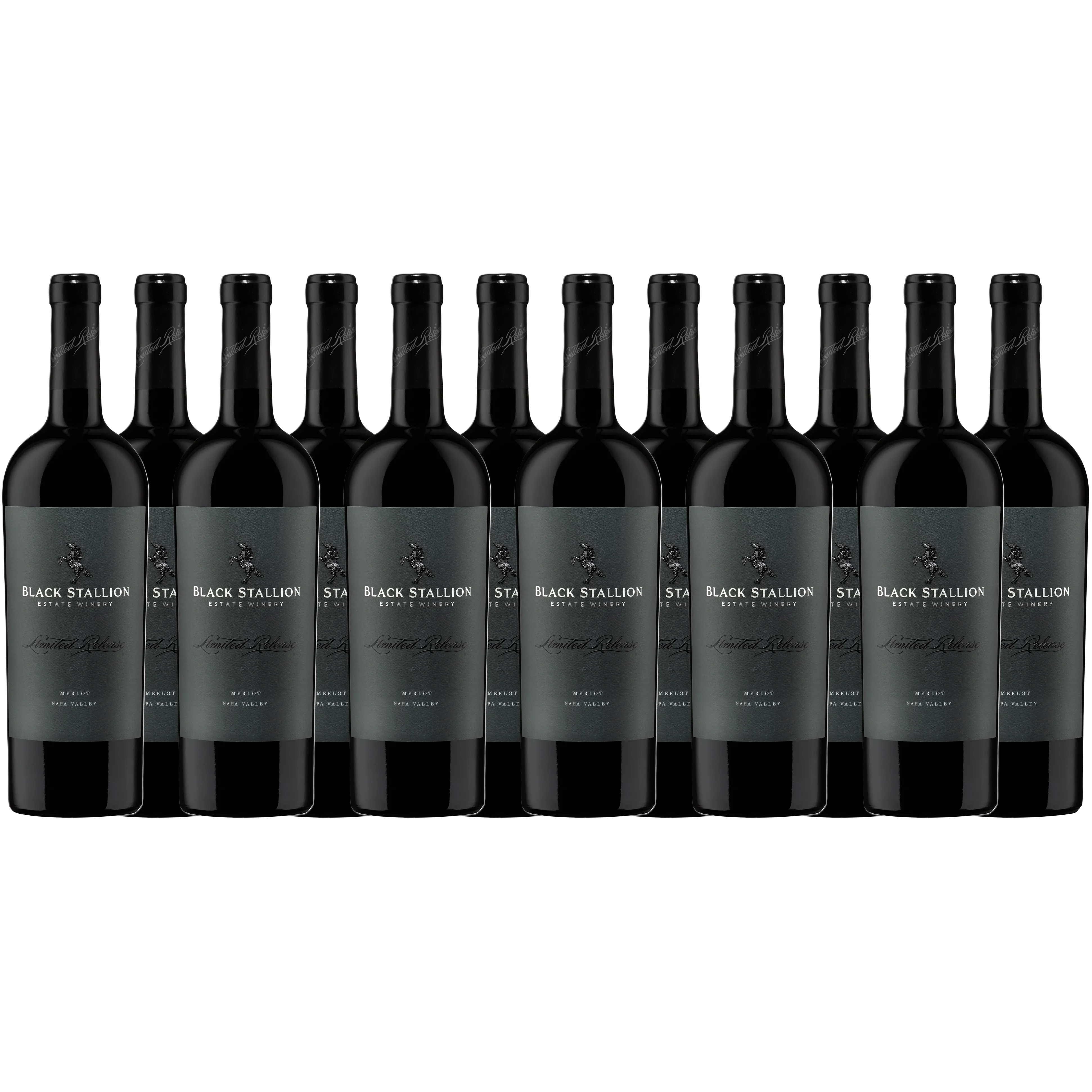 Black Stallion Limited Release Merlot 2019 12x750ml Bundle
