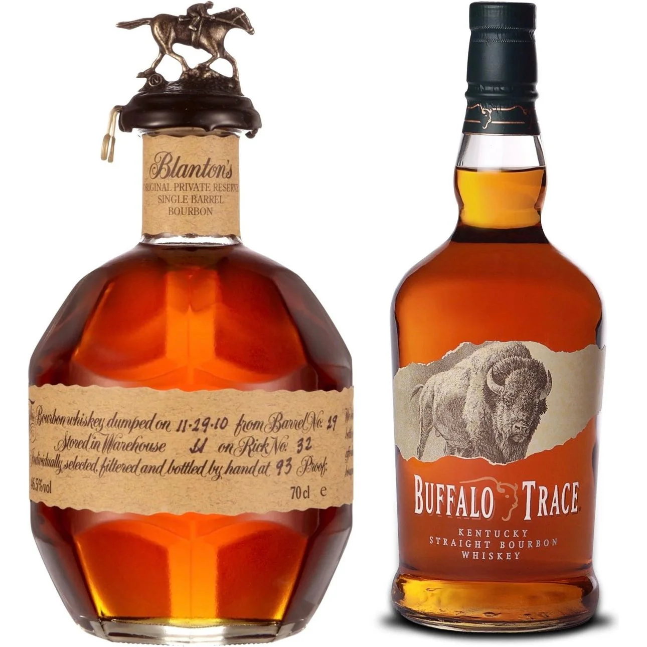 Blanton's Original + Buffalo Trace Bourbon Package