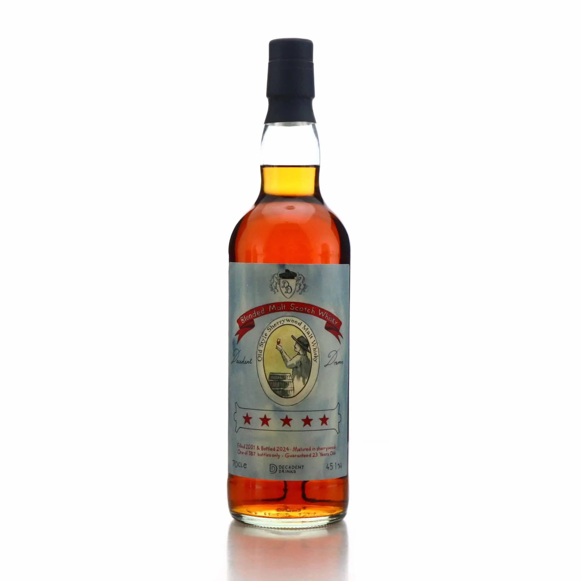 Decadent Drams Blended Malt 2001 23 Year Old 45.1% ABV