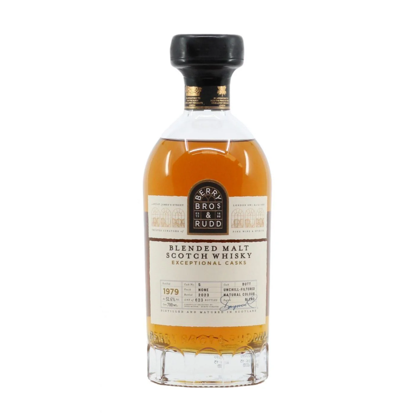 Berry's Blended Malt Cask No. 5 1979 43 Year Old 700ml 52.6%