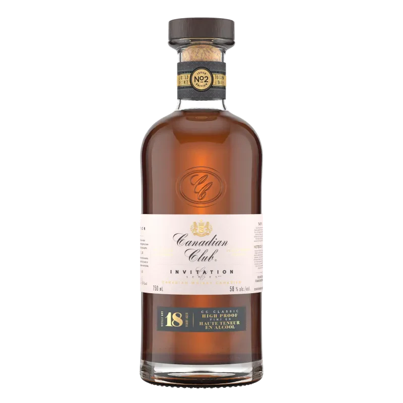 Canadian Club Invitation Series 18 Year Old
