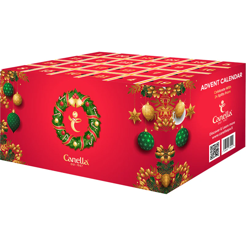 Canella Prosecco Advent Calendar 2025 200ml x 24