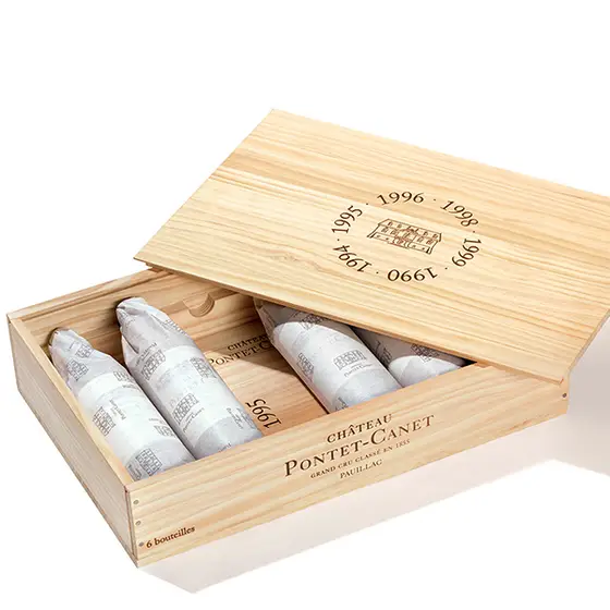 Chateau Pontet-Canet 1990'S Verticle Pack