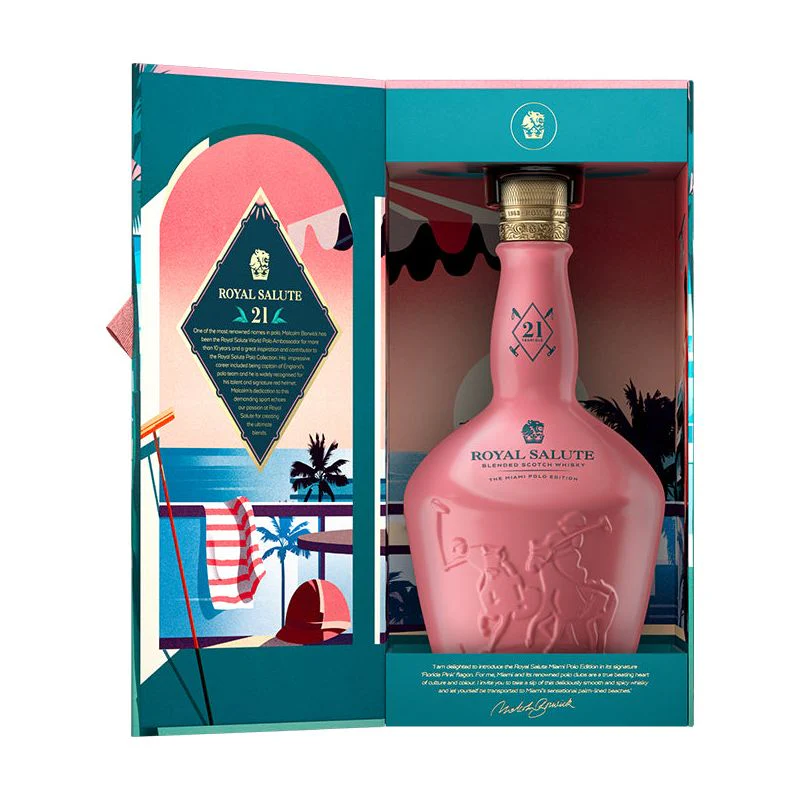 Royal Salute 21 Year Old The Miami Polo Edition