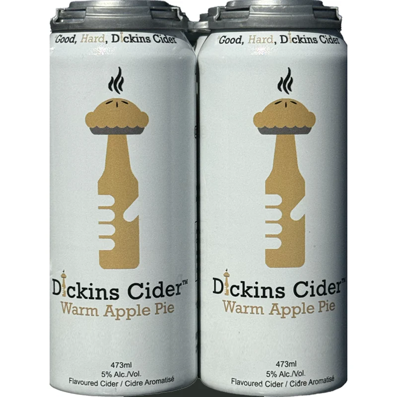 Dickins Cider Warm Apple Pie 4 Tall Cans