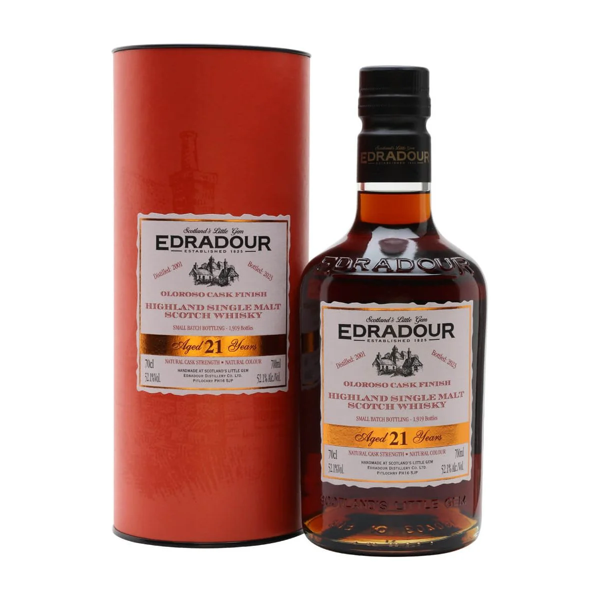 Edradour 21 Year Old 52.1%