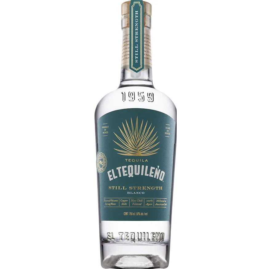 El Tequileno Blanco Still Strength Tequila