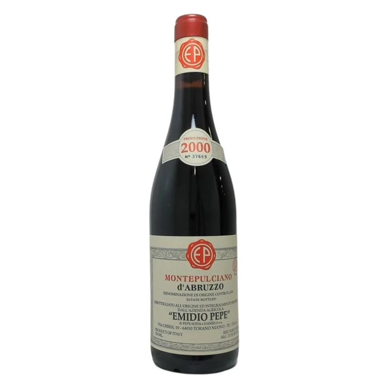 Emidio Pepe Montepulciano d’Abruzzo 2000 750ml