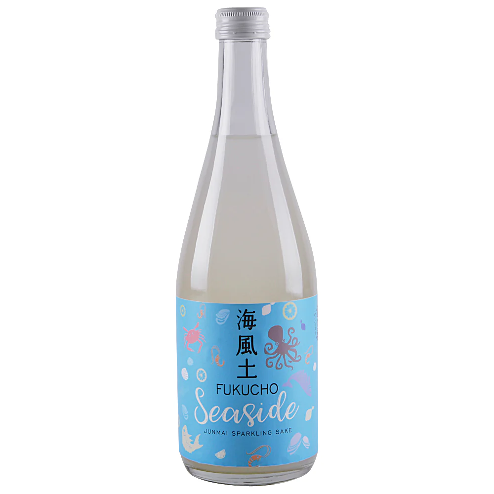Fukucho 'Seaside - Sea Food' Junmai Sparkling Sake