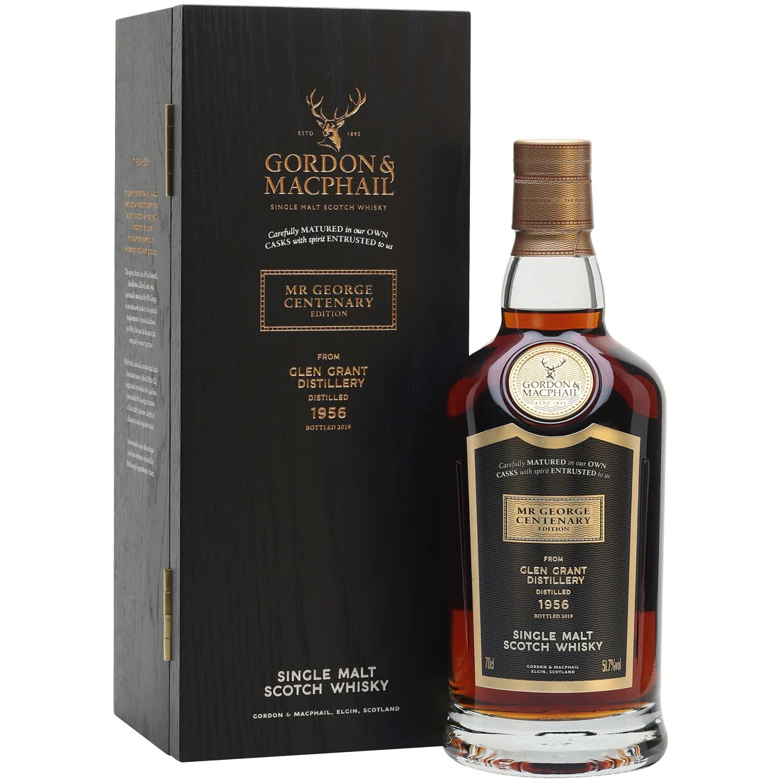 Gordon & MacPhail Mr. George Legacy Glen Grant 1956 62 Year Old 51.7% ABV
