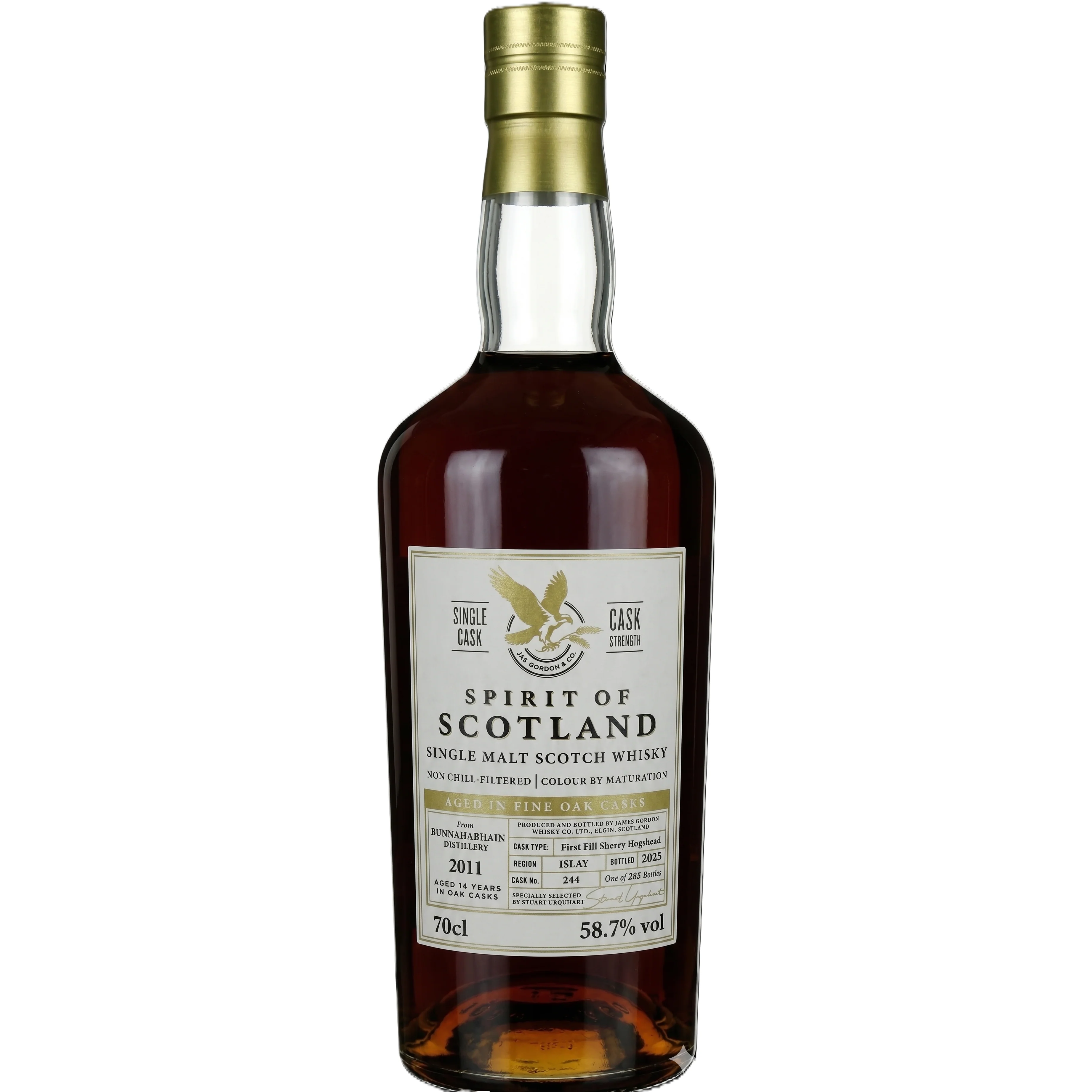 Gordon & Macphail Spirit of scotland Bunnahabhain 2011 #244