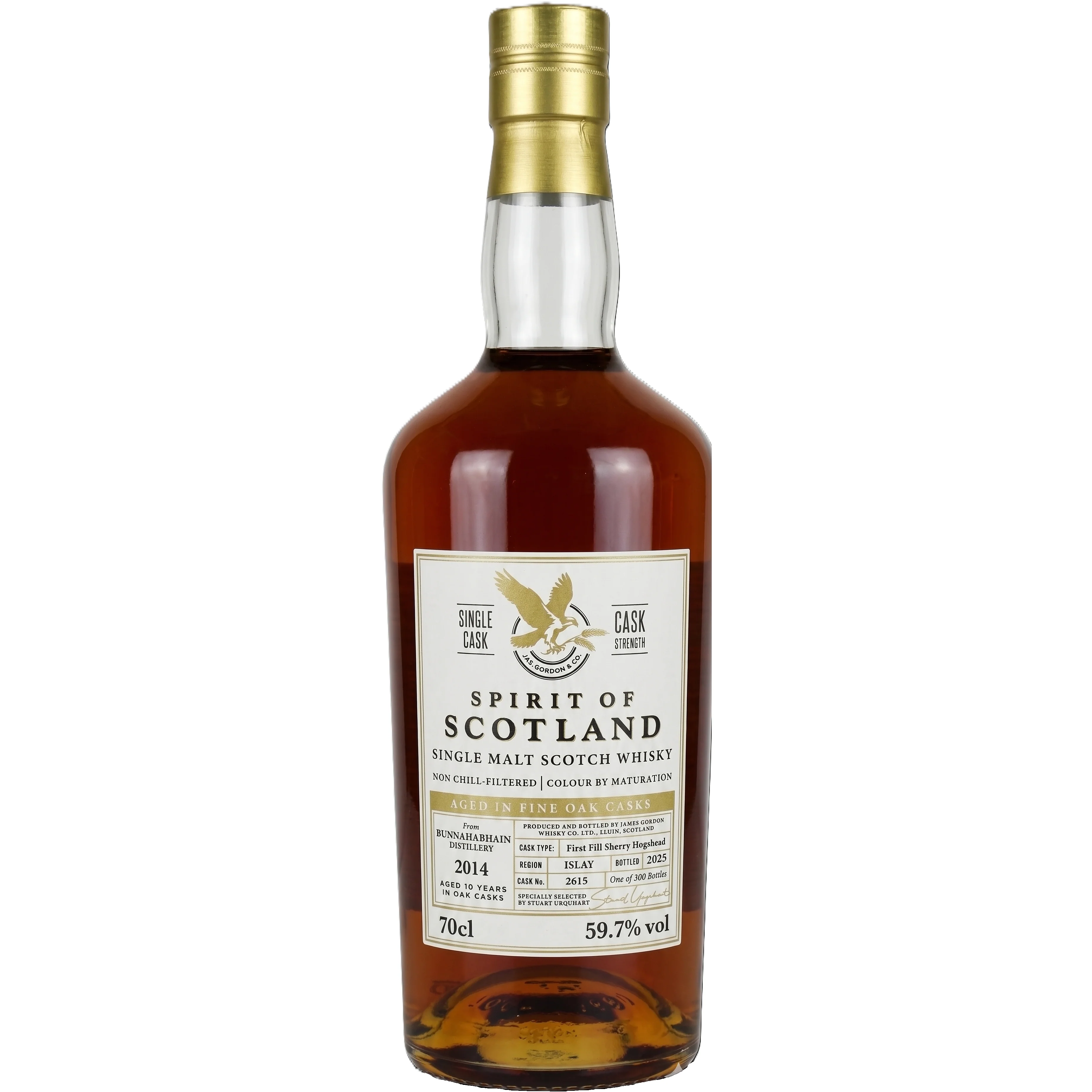 Gordon & Macphail Spirit of scotland Bunnahabhain 2014 # 2615