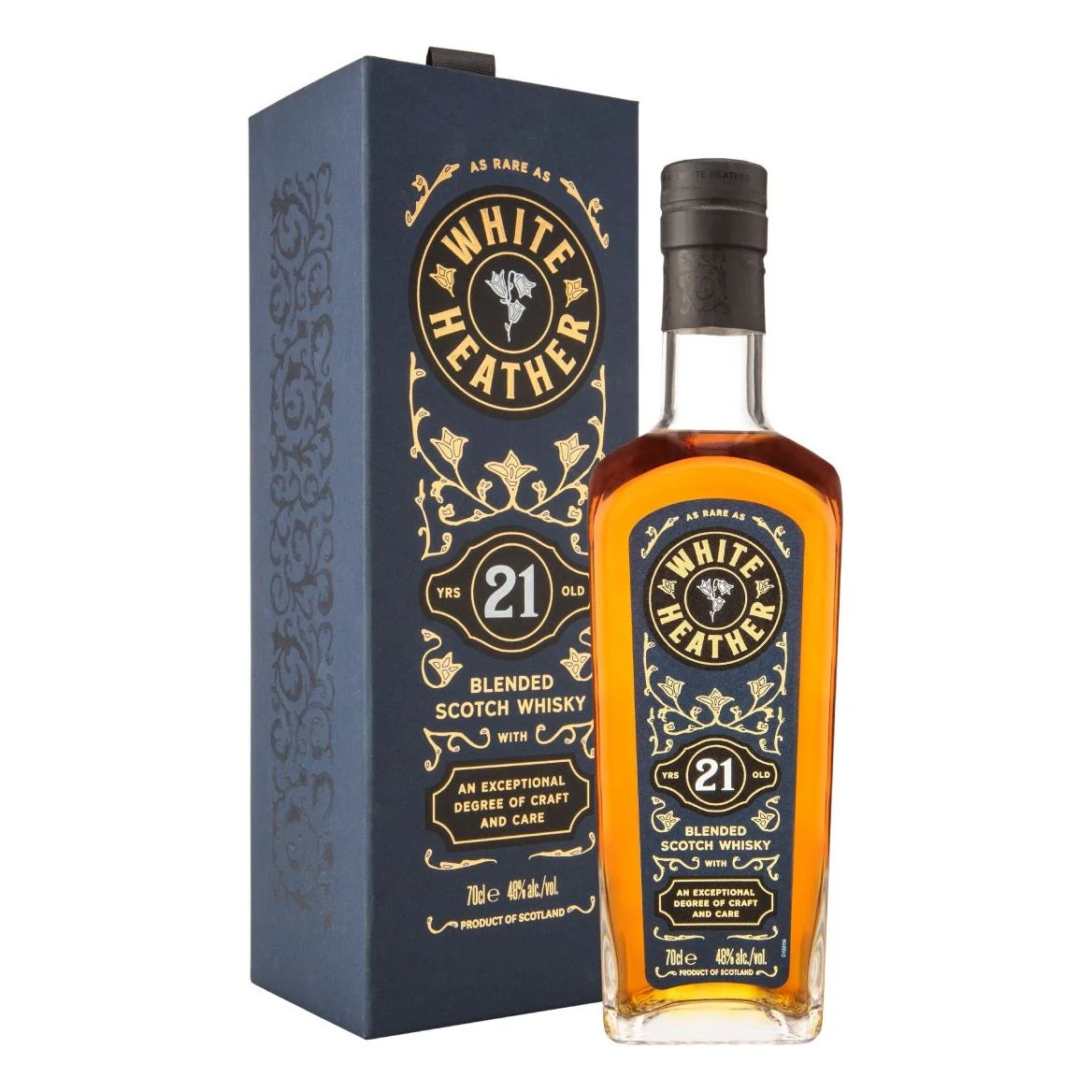 The GlenallAchie White Heather 21 Year Old