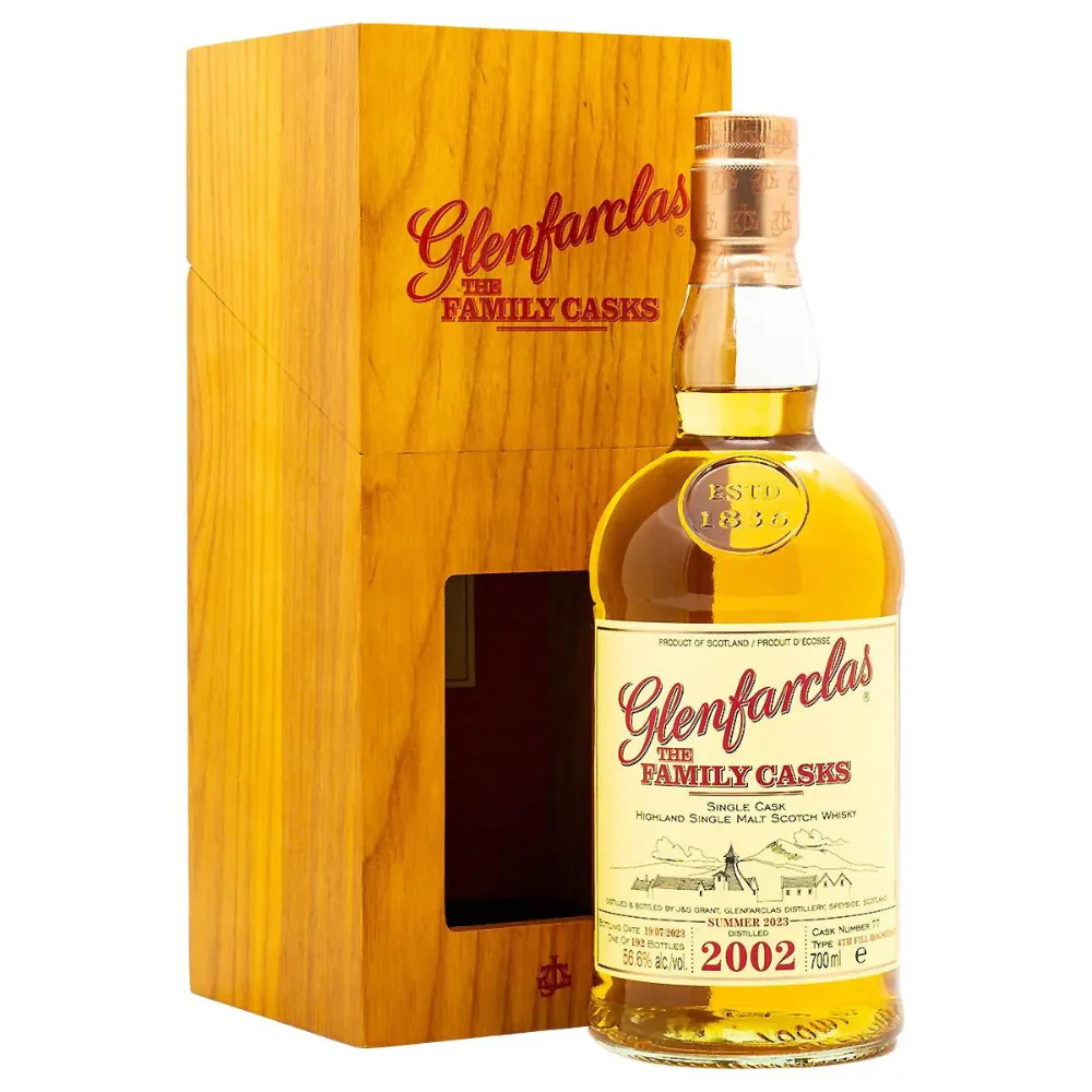 Glenfarclas Family Cask 2002 21 Year Old S2023 Cask 77 56.6% ABV 700ml