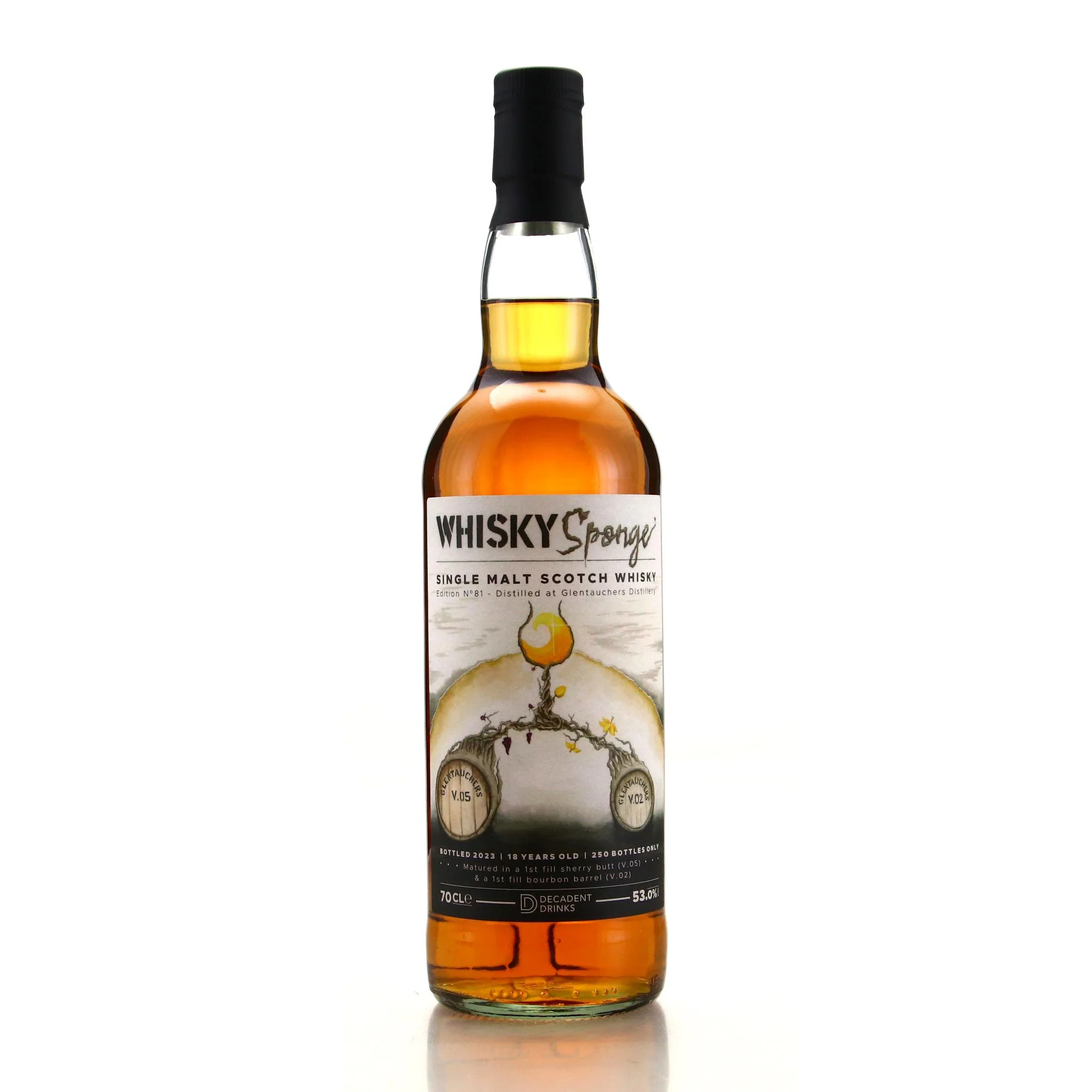 Whisky Sponge Edition No.81 Glentauchers 2005 18 Year Old