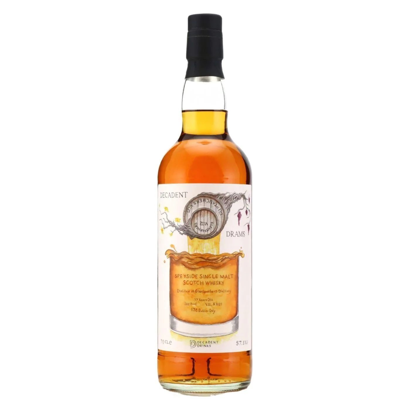 Decadent Drams Glentauchers 2005 19 Year Old