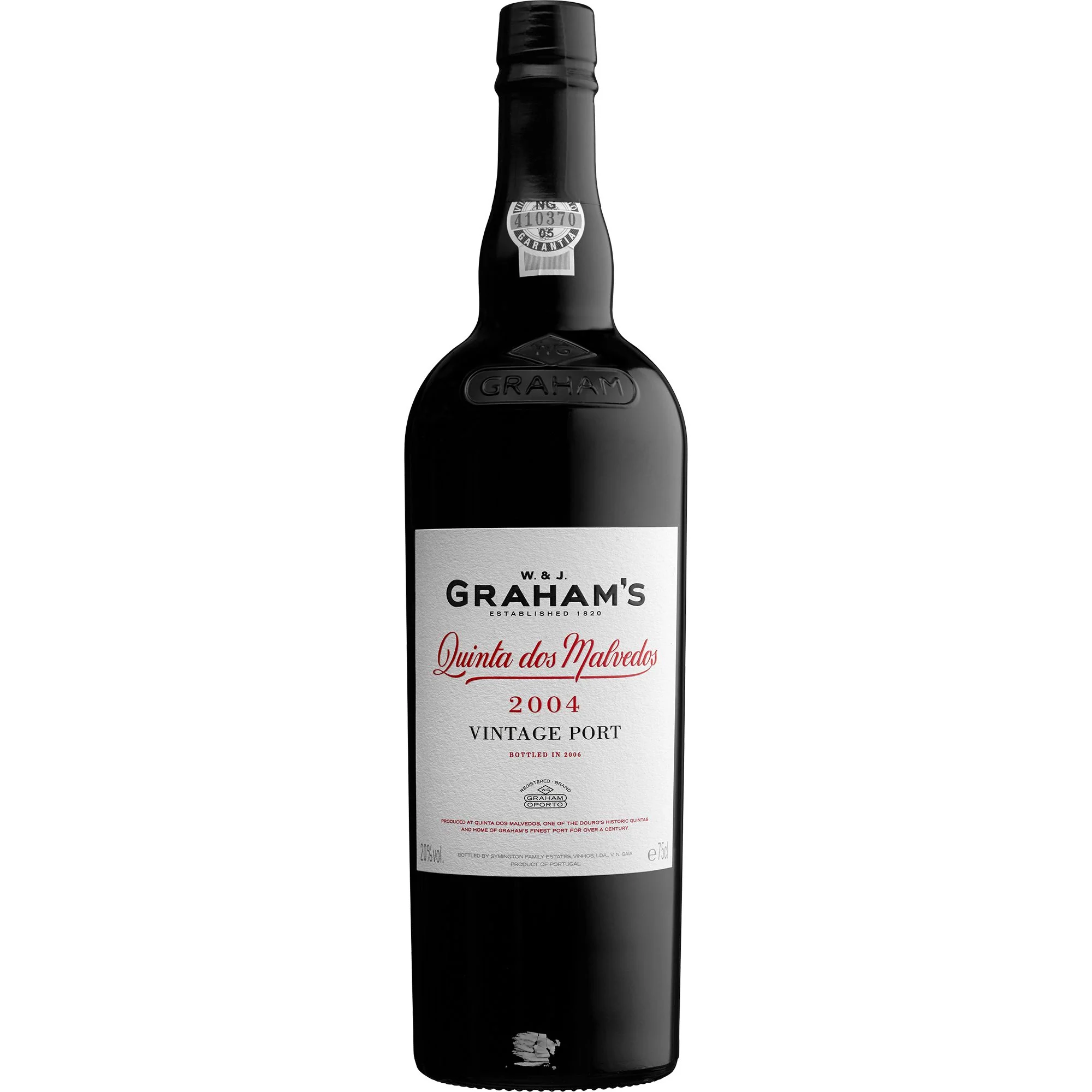 Graham's Quinta Dos Malvedos Vintage Port 2004 375ml