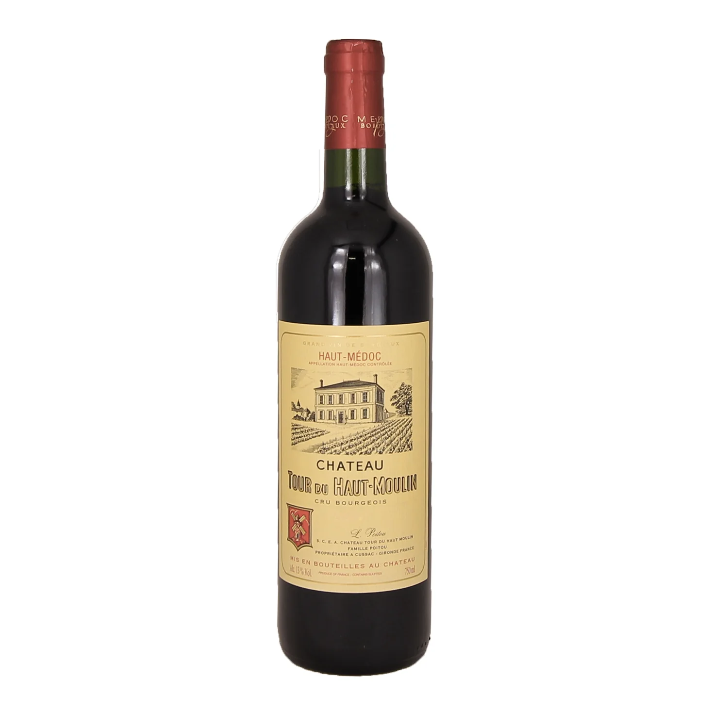 Haut Medoc Cht Tour Du Haut-Moulin 750ml