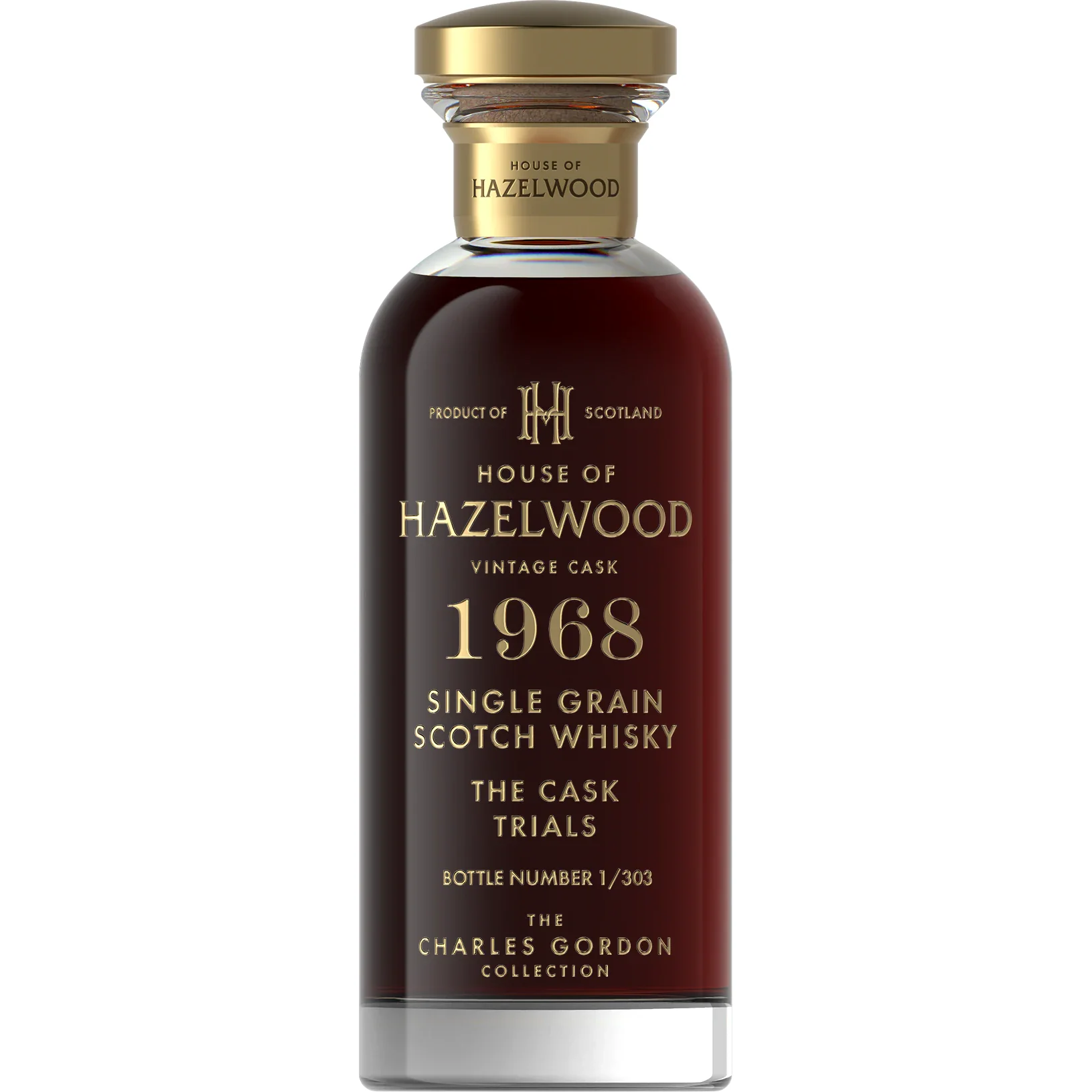 House of Hazelwood The Cask Trials 1968 53 Year Old 49.2% ABV