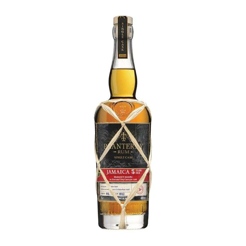 Plantation Planteray Single Cask Jamaica 5 Year Old Ferrand Dry Curacao Finish 47% ABV