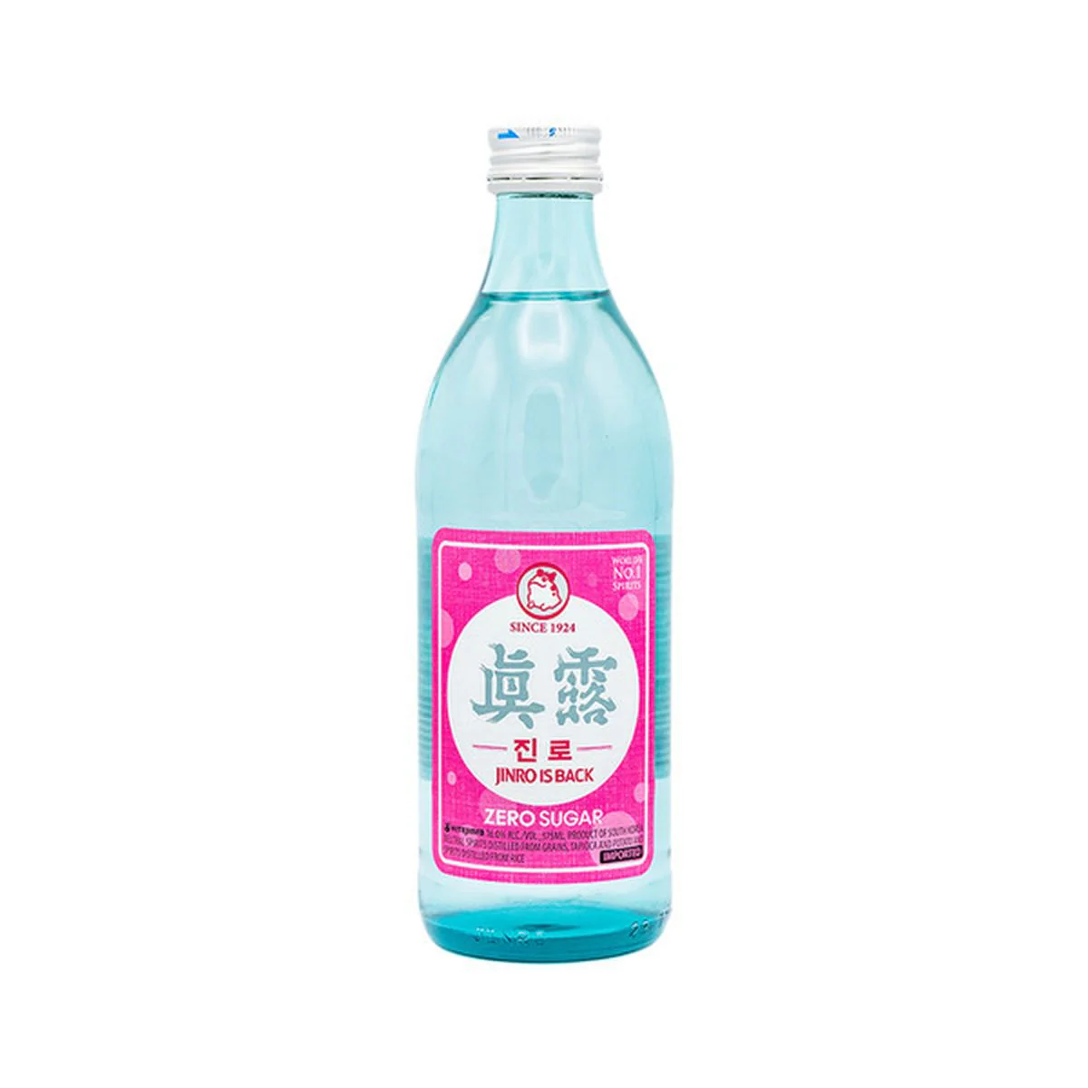 Jinro Is Back Zero Soju