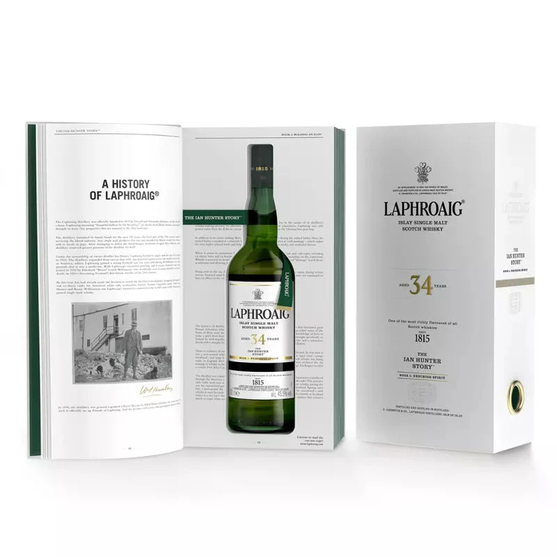 Laphroaig 34 Year Old Ian Hunter Story Book 5 45.5% ABV