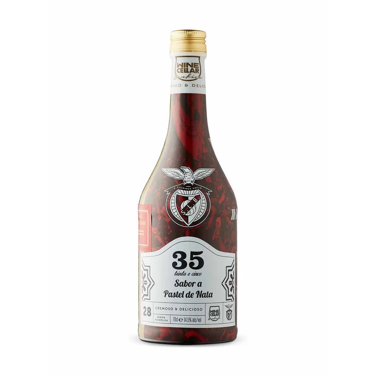 Licor 35 Creme De Pastel De Nata Benfica