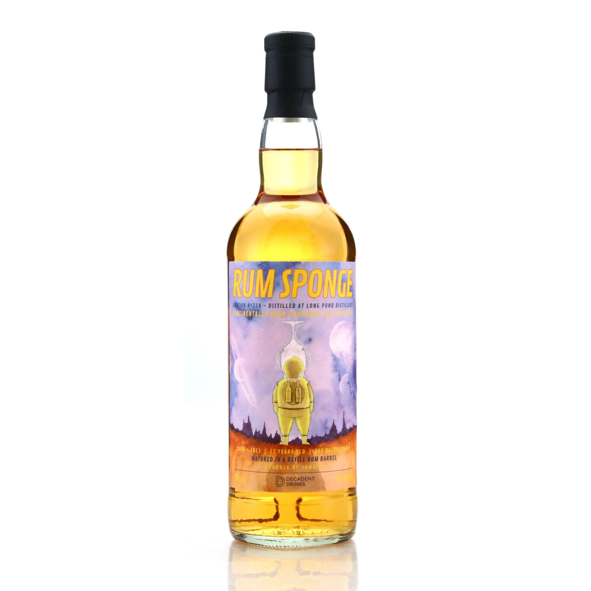 Rum Sponge Edition No.21A Long Pond 2000 22 Year Old