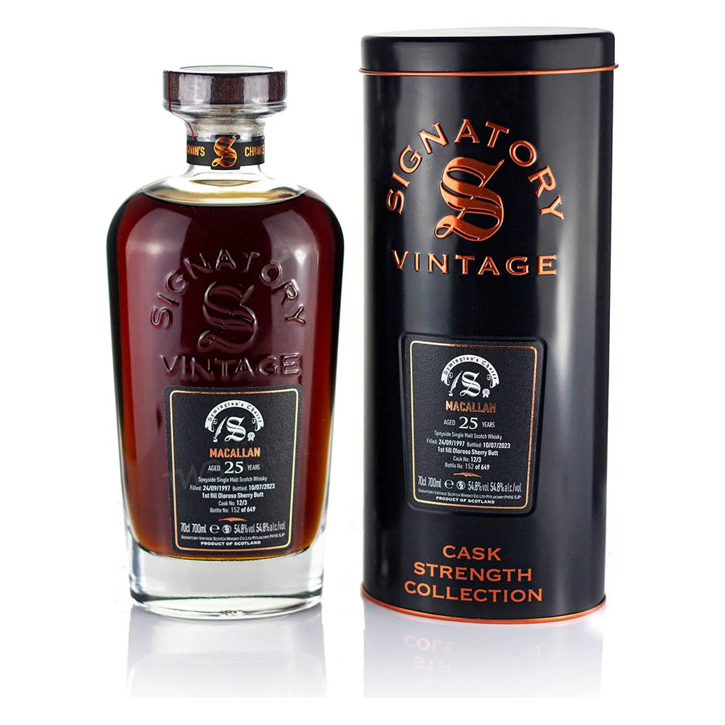 Signatory Vintage Macallan 1997 25 Year Old Symington's Choice 54.8%