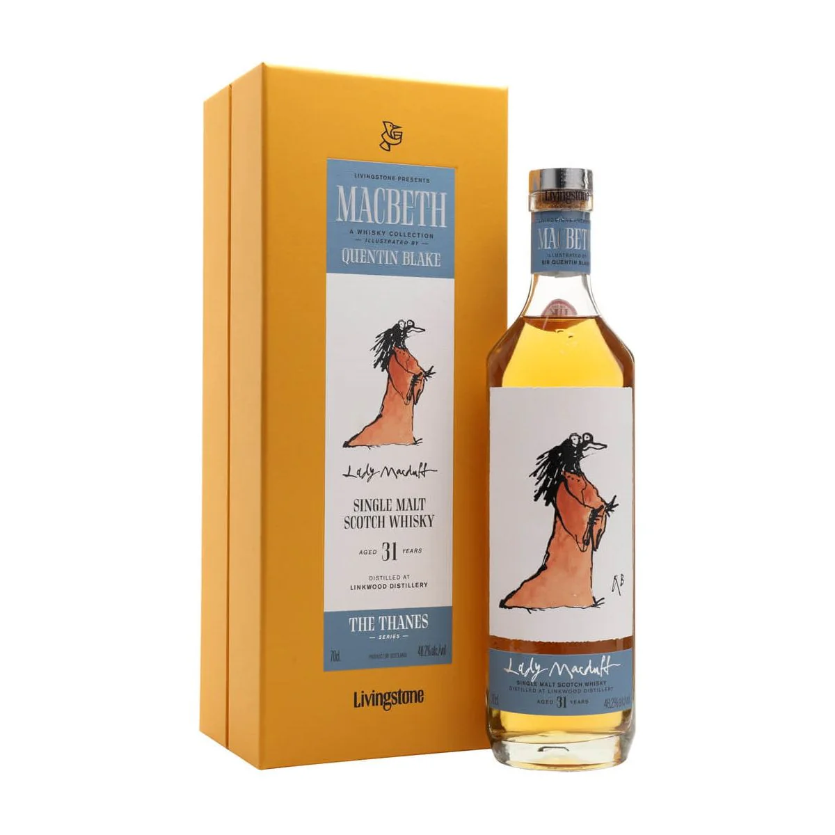 Macbeth Act One Linkwood 31 Year Old Lady Macduff Thanes Series 48.2% ABV