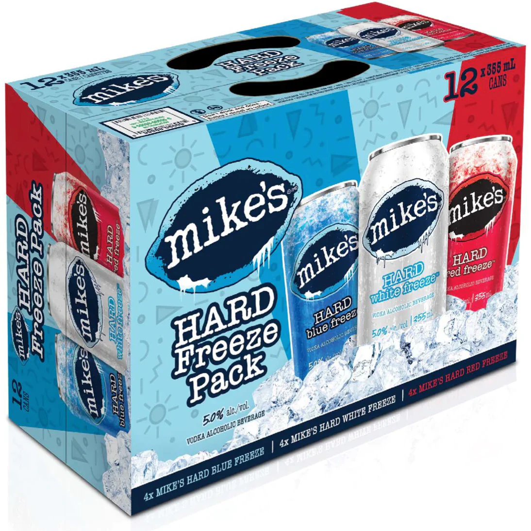 Mikes Hard Freeze Pack 12 cans