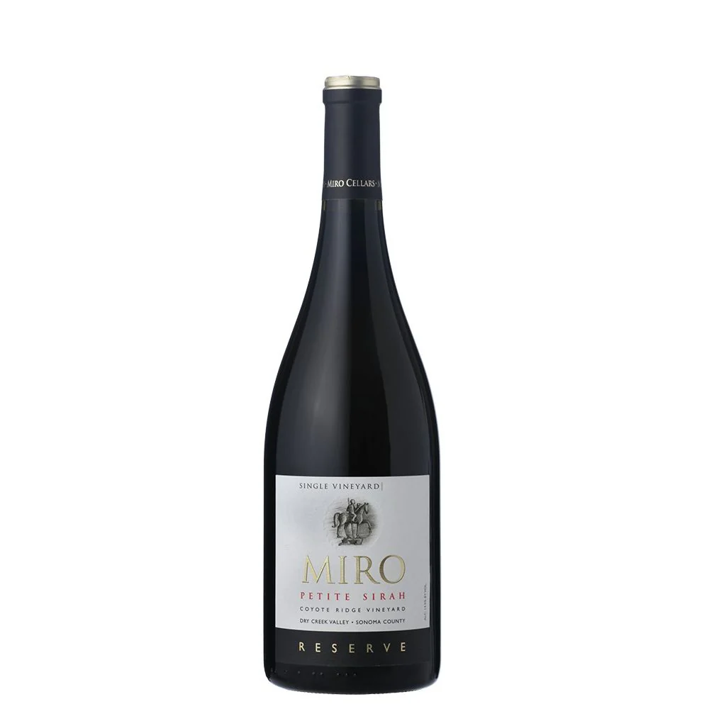 Miro Coyote Ridge Vineyard Reserve Petite Sirah 2021 - Image 2