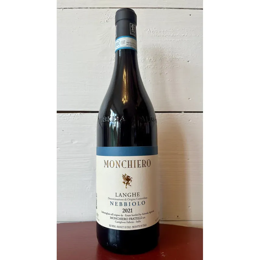 Monchiero Langhe D.O.C. Nebbiolo 2021 750ml