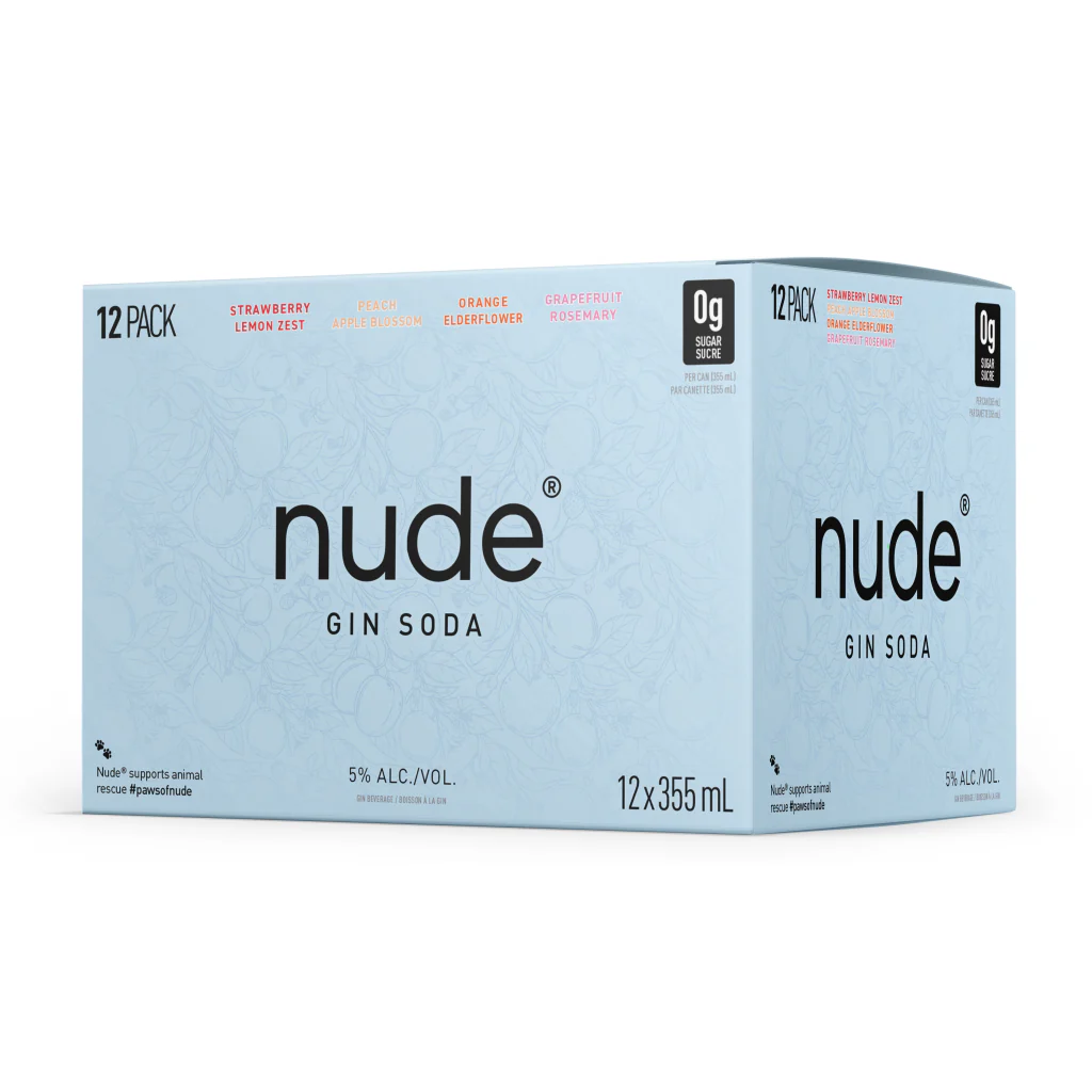 Nude Gin Soda Variety Pack