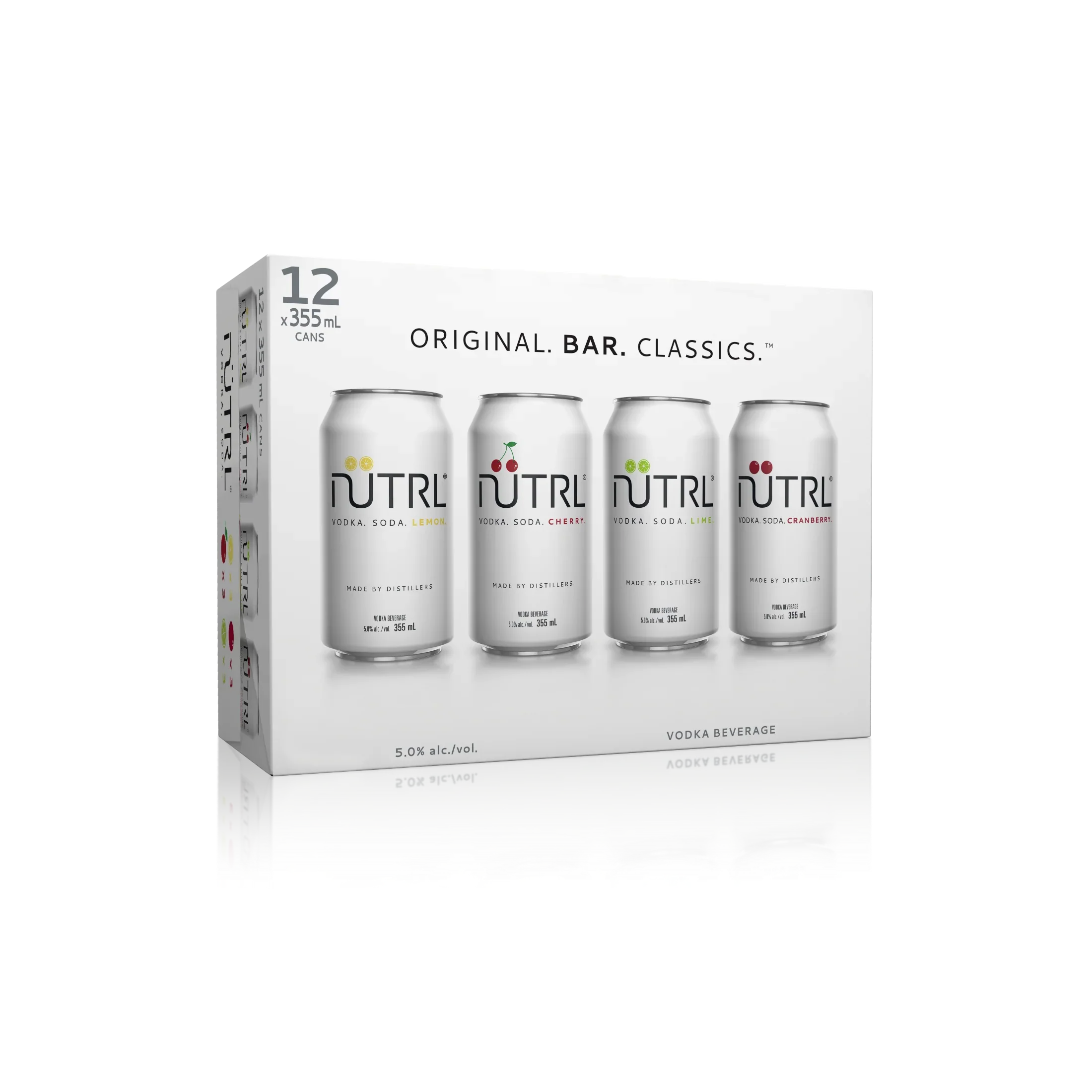 Nutrl Bar Classics Variety Pack 12 Cans