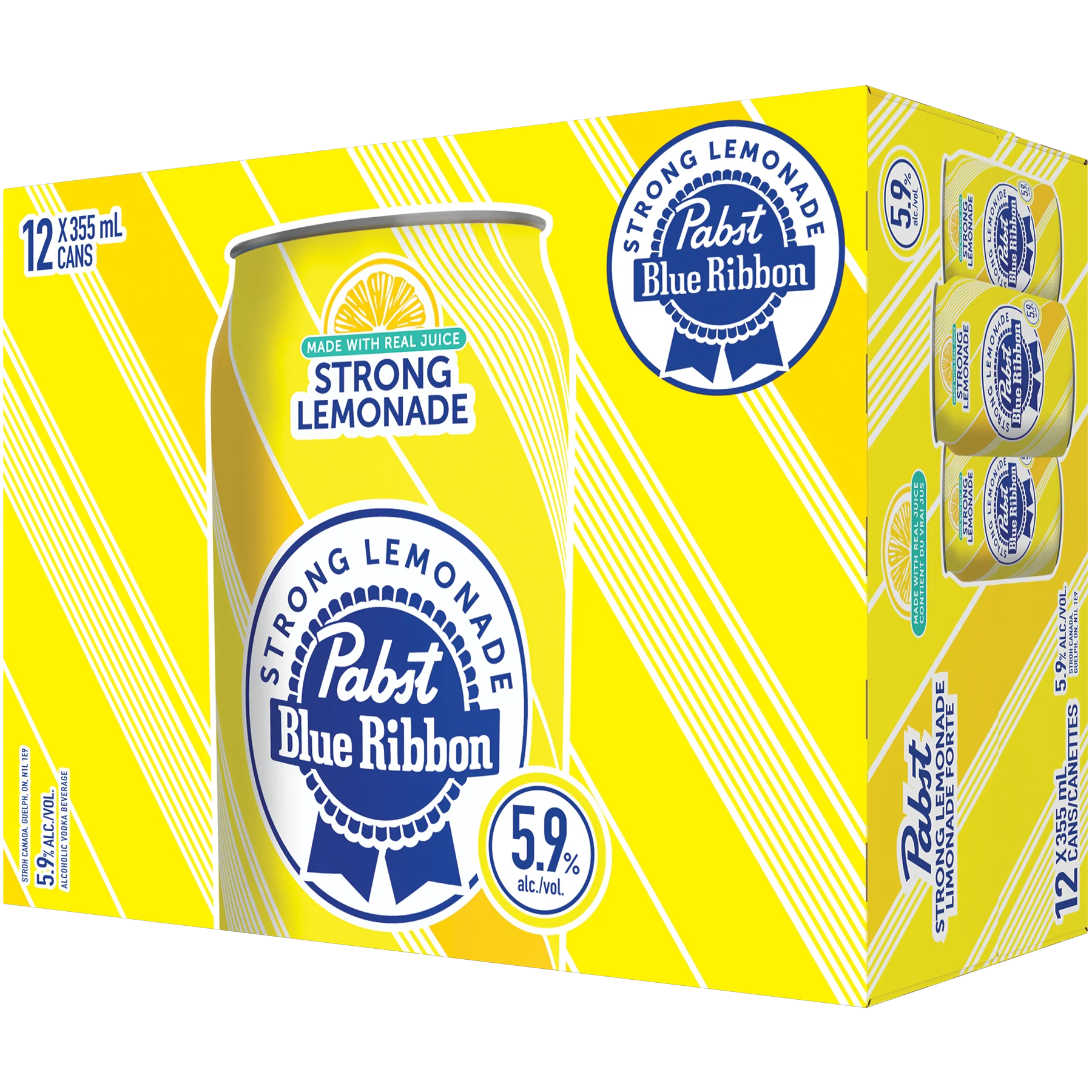 Pabst Strong Lemonade 12 Cans