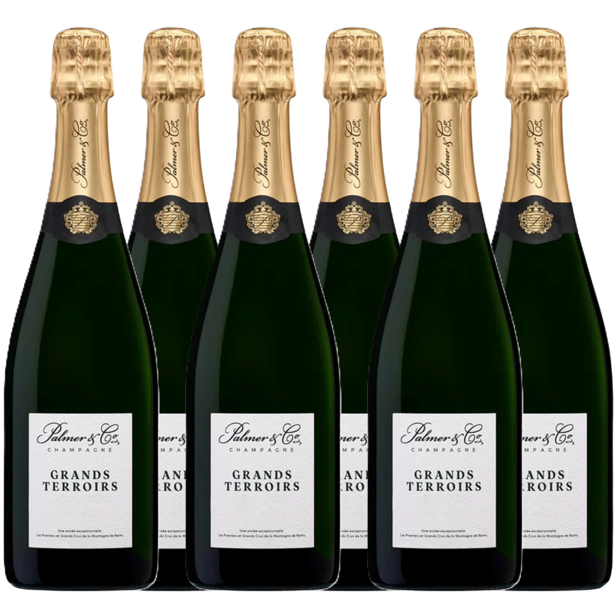 Champagne Palmer Grands Terroirs 2015 6x750ml Bundle