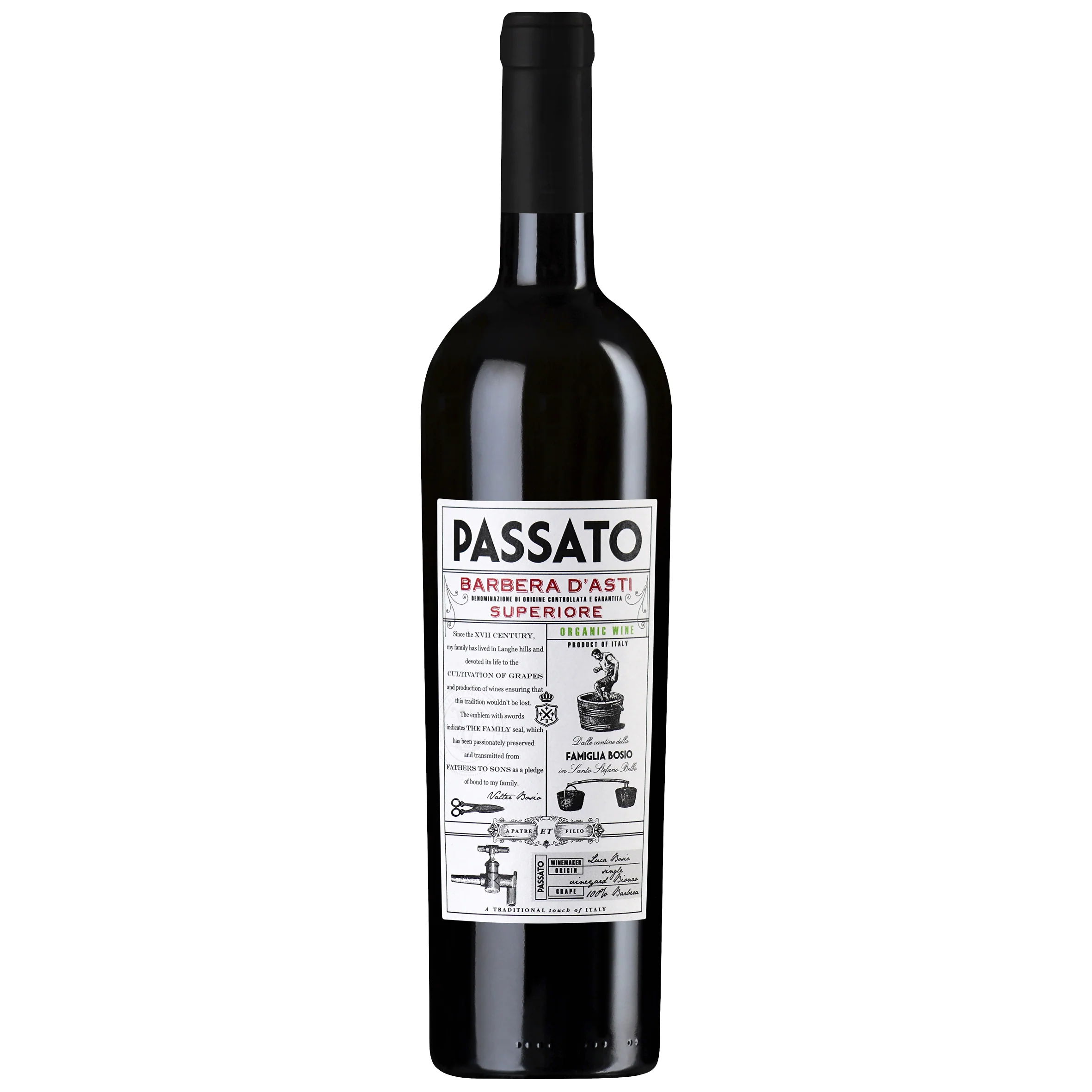 Bosio Passato Barbera d'Asti Superiore 2021