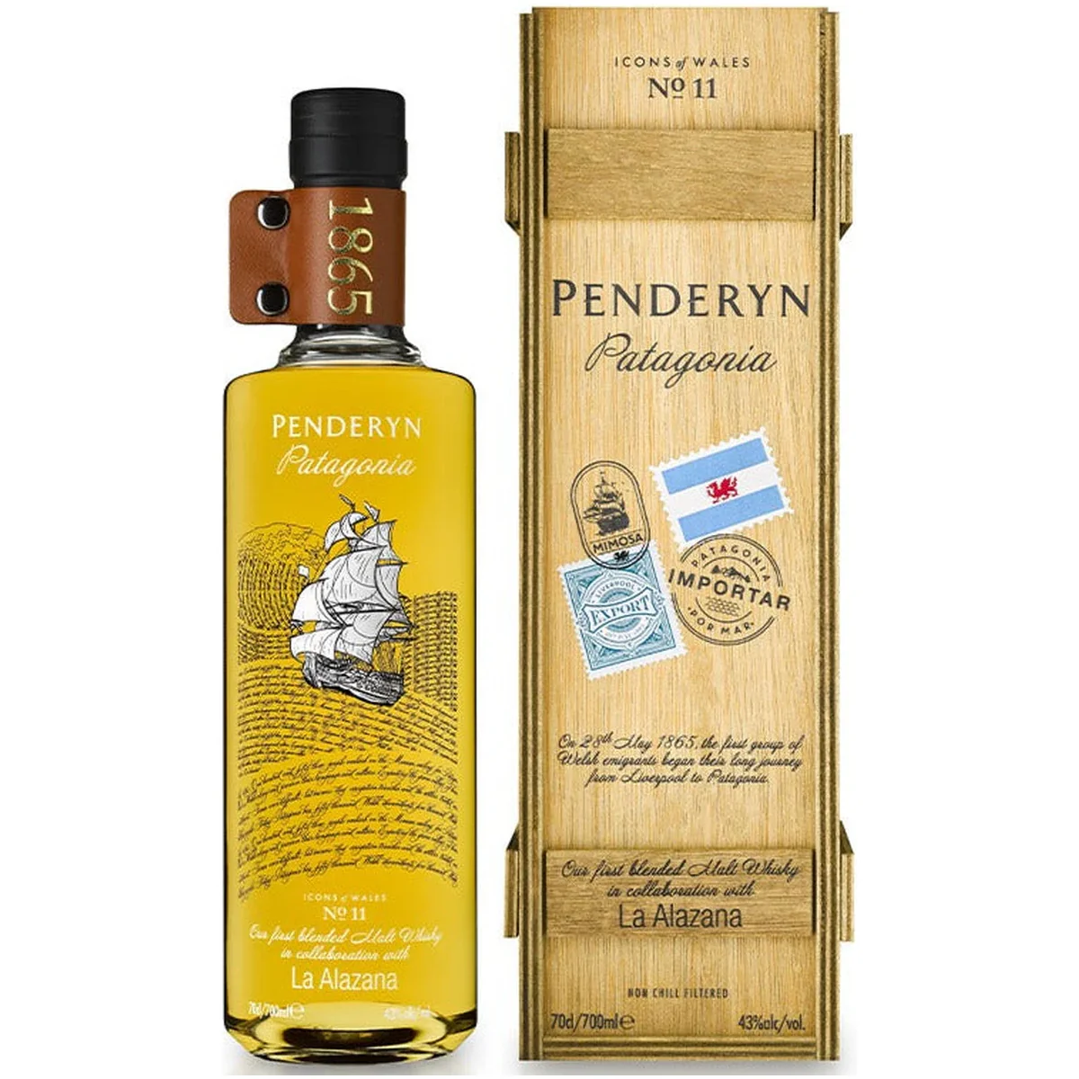 Penderyn Icon of Wales Patagonia Welsh Whisky