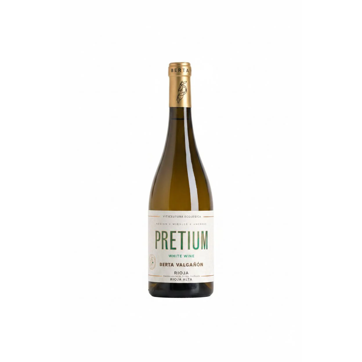 Berta Valgañón Pretium Blanco Rioja